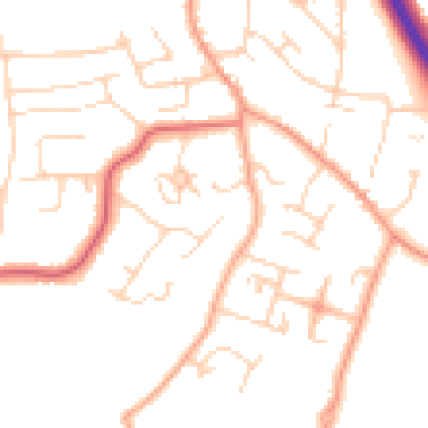 Daytime road noise heatmap for CM2 8GB
