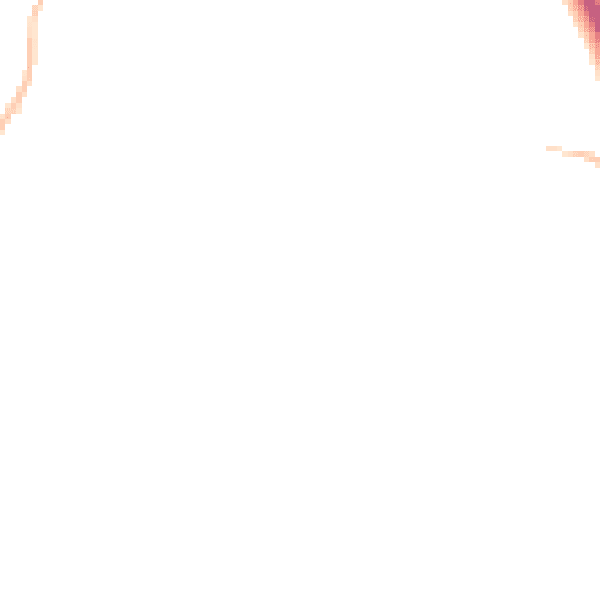 Night-time road noise heatmap for CM2 8HF