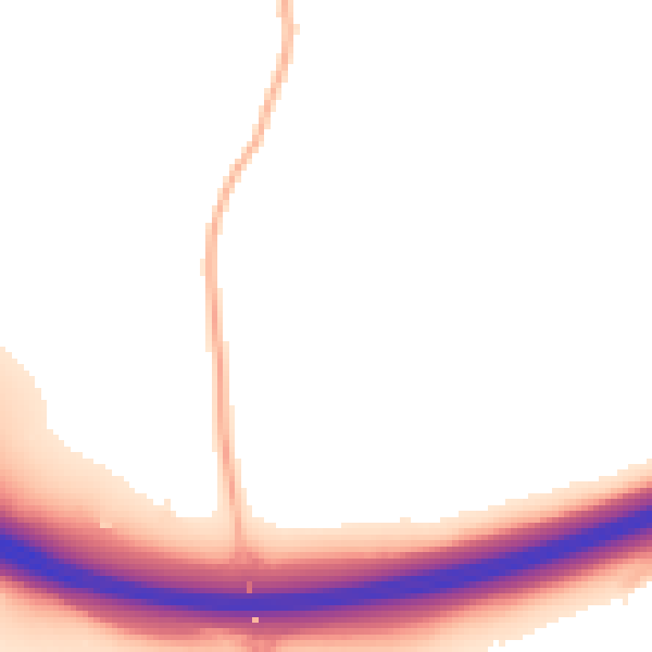 Night-time road noise heatmap for CM2 8JZ