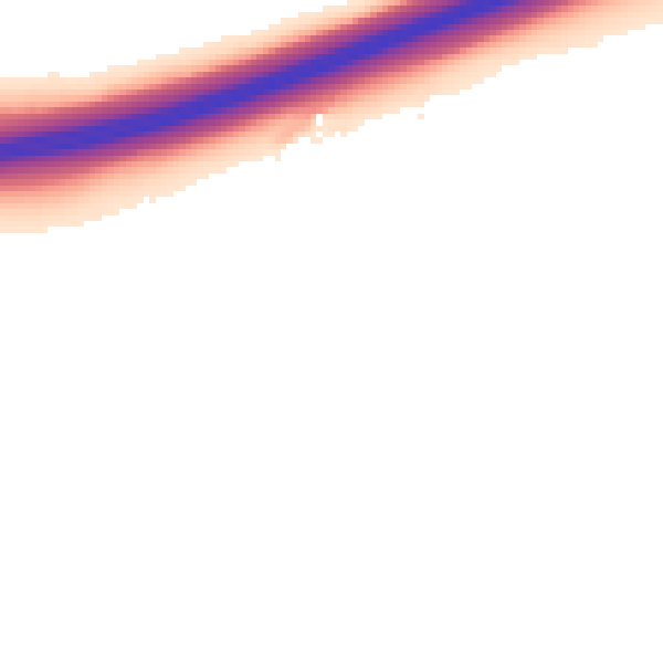 Night-time road noise heatmap for CM2 8LH