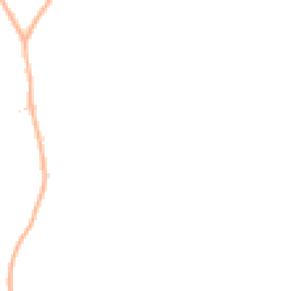 Night-time road noise heatmap for CM2 8RG