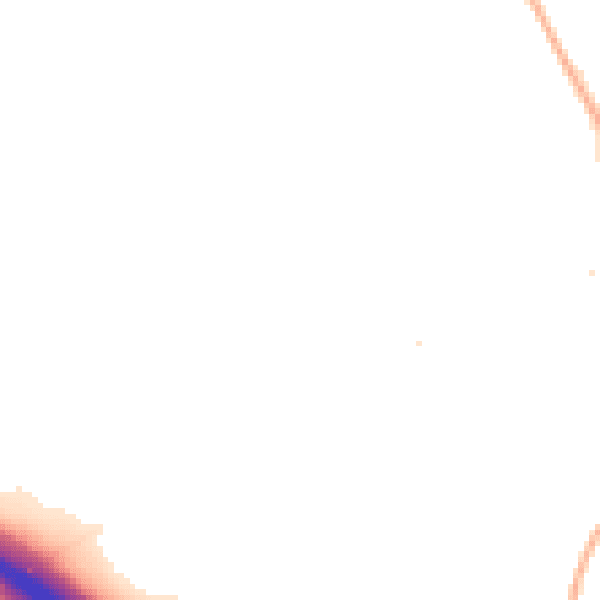 Night-time road noise heatmap for CM2 8TN