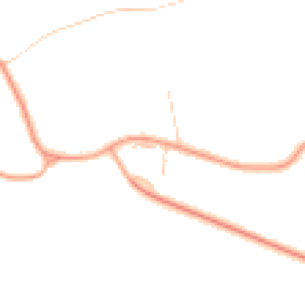 Daytime road noise heatmap for CM2 8UR