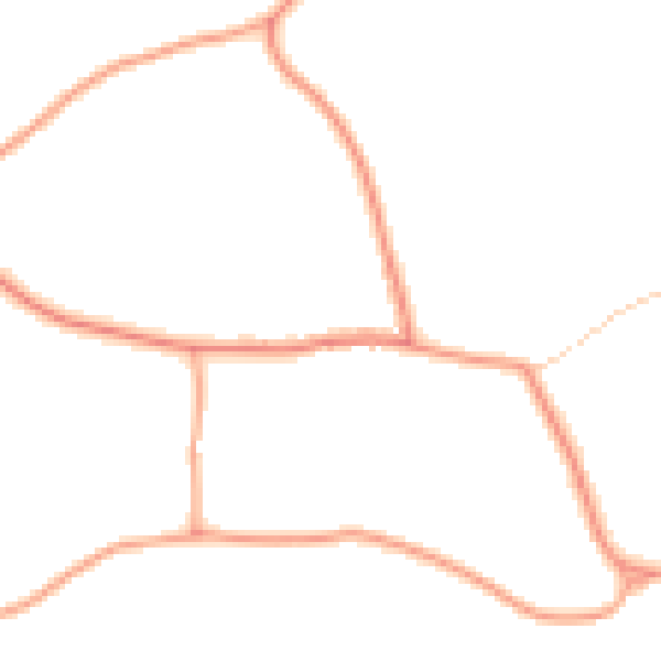 Daytime road noise heatmap for CM2 8UZ