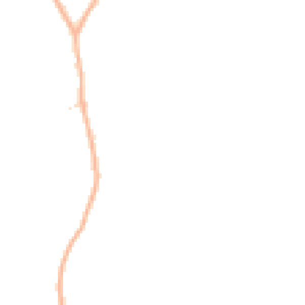 Night-time road noise heatmap for CM2 8WD