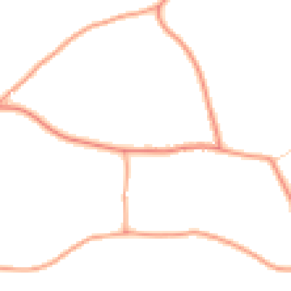 Daytime road noise heatmap for CM2 8XA