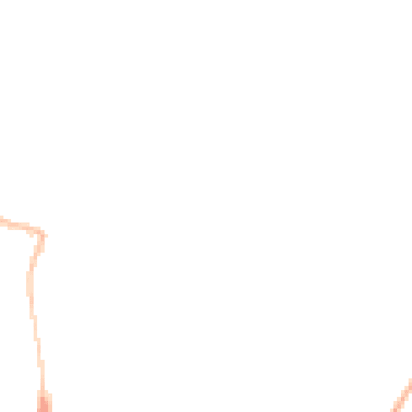 Night-time road noise heatmap for CM2 9HW