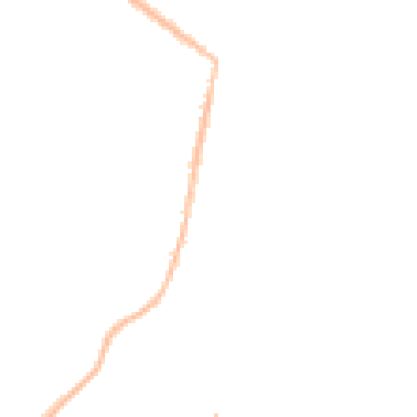 Night-time road noise heatmap for CM2 9TF