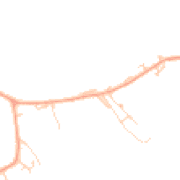 Daytime road noise heatmap for CM22 6AX
