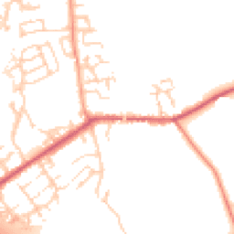 Daytime road noise heatmap for CM22 6DB