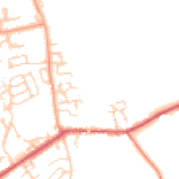 Daytime road noise heatmap for CM22 6DL