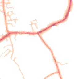 Daytime road noise heatmap for CM22 6DN