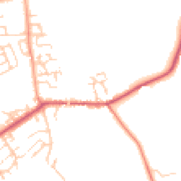 Daytime road noise heatmap for CM22 6EN