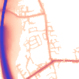 Daytime road noise heatmap for CM22 6GX