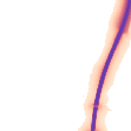 Night-time road noise heatmap for CM22 6HJ