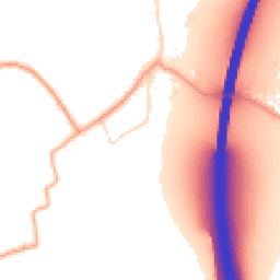 Daytime road noise heatmap for CM22 6HN