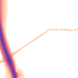 Night-time road noise heatmap for CM22 6LH