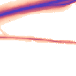 Daytime road noise heatmap for CM22 6LY