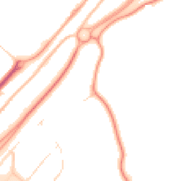 Daytime road noise heatmap for CM22 6PT