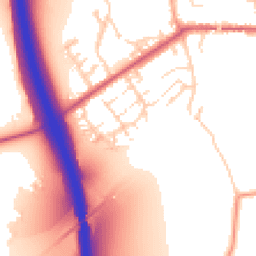 Daytime road noise heatmap for CM22 6UF