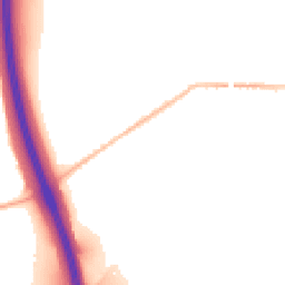 Night-time road noise heatmap for CM22 6UH