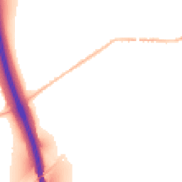 Night-time road noise heatmap for CM22 6UL