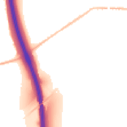 Night-time road noise heatmap for CM22 6UN
