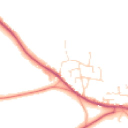 Daytime road noise heatmap for CM22 7AA