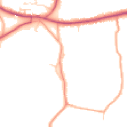 Daytime road noise heatmap for CM22 7AG