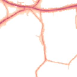 Daytime road noise heatmap for CM22 7AH