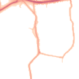 Daytime road noise heatmap for CM22 7AJ