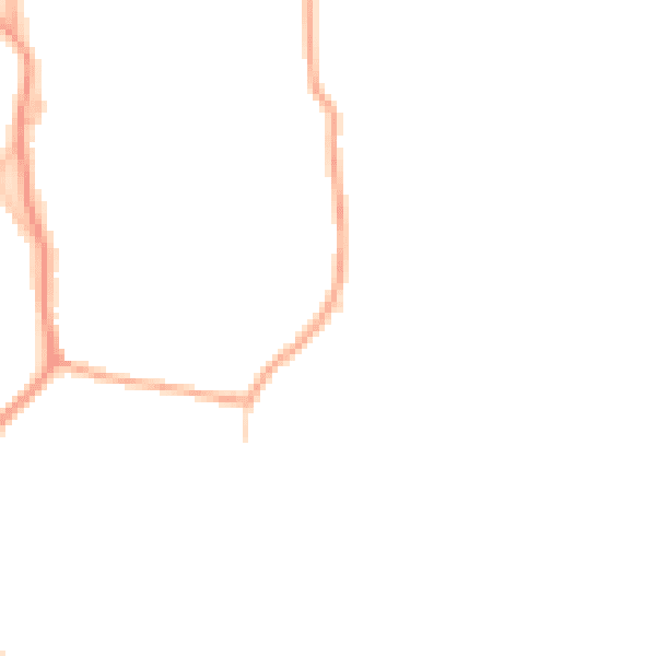 Daytime road noise heatmap for CM22 7AP