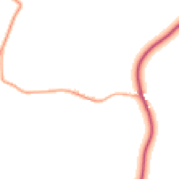 Daytime road noise heatmap for CM22 7BY