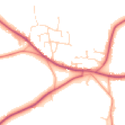 Daytime road noise heatmap for CM22 7EA