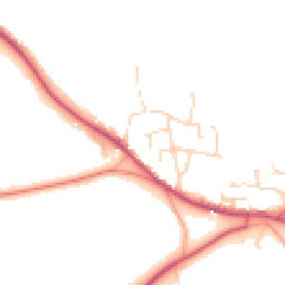 Daytime road noise heatmap for CM22 7EP