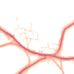 Daytime road noise heatmap for CM22 7ER
