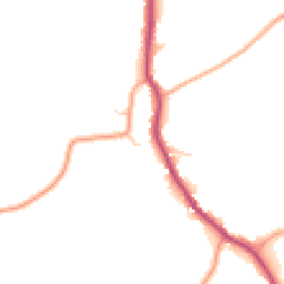 Daytime road noise heatmap for CM22 7FF
