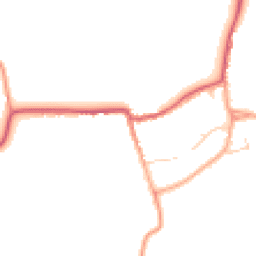 Daytime road noise heatmap for CM22 7HR
