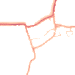 Daytime road noise heatmap for CM22 7HU