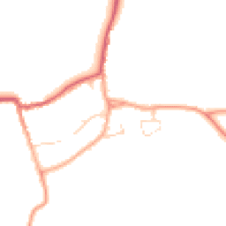 Daytime road noise heatmap for CM22 7JA