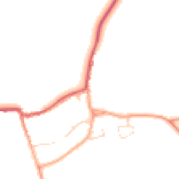 Daytime road noise heatmap for CM22 7JE