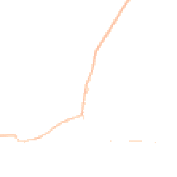 Night-time road noise heatmap for CM22 7JH