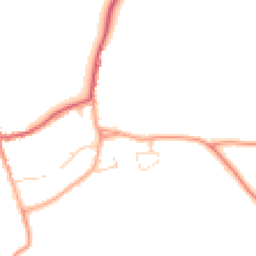 Daytime road noise heatmap for CM22 7JN