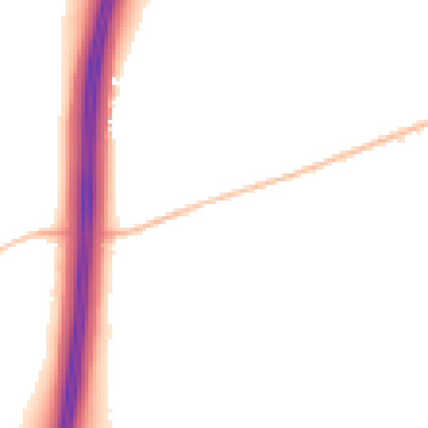 Night-time road noise heatmap for CM22 7LY