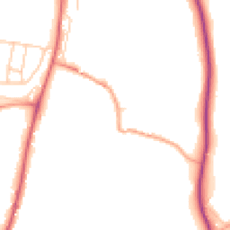 Daytime road noise heatmap for CM22 7PA