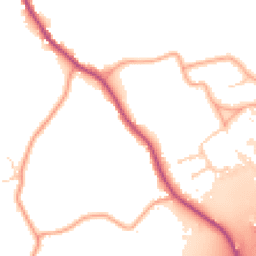 Daytime road noise heatmap for CM22 7RB