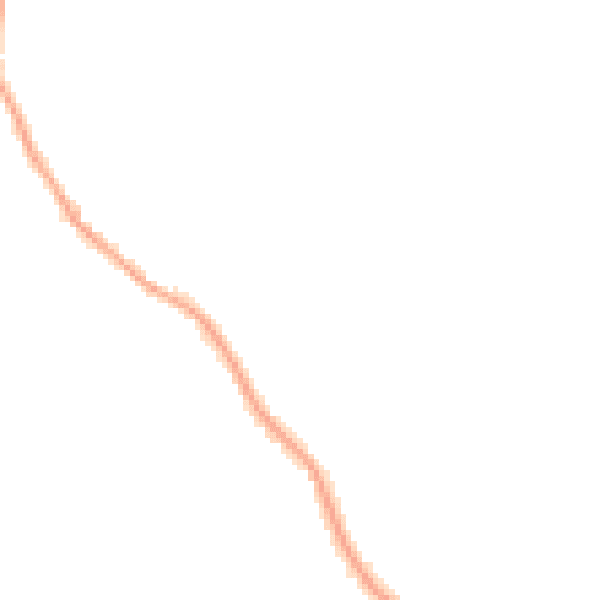 Night-time road noise heatmap for CM22 7RE