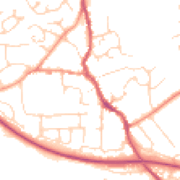 Daytime road noise heatmap for CM6 1AQ