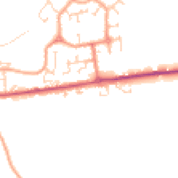 Daytime road noise heatmap for CM6 1AR