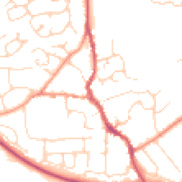 Daytime road noise heatmap for CM6 1AT